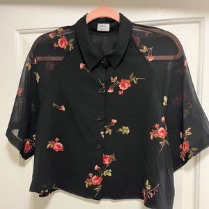 Aritiza - Wilfred floral blouse size L